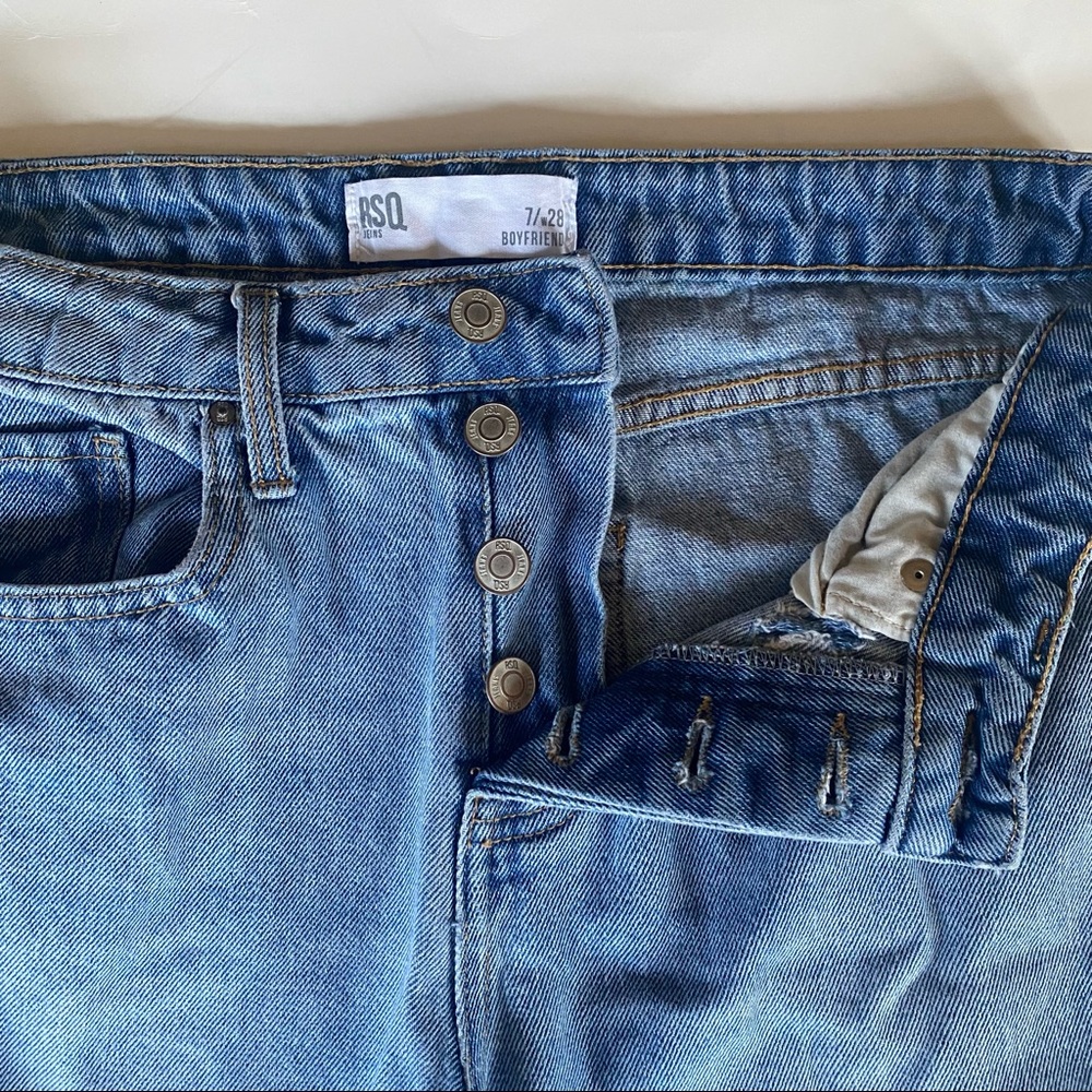 RSQ Distressed Boyfriend Jeans - Picture 3 of 11